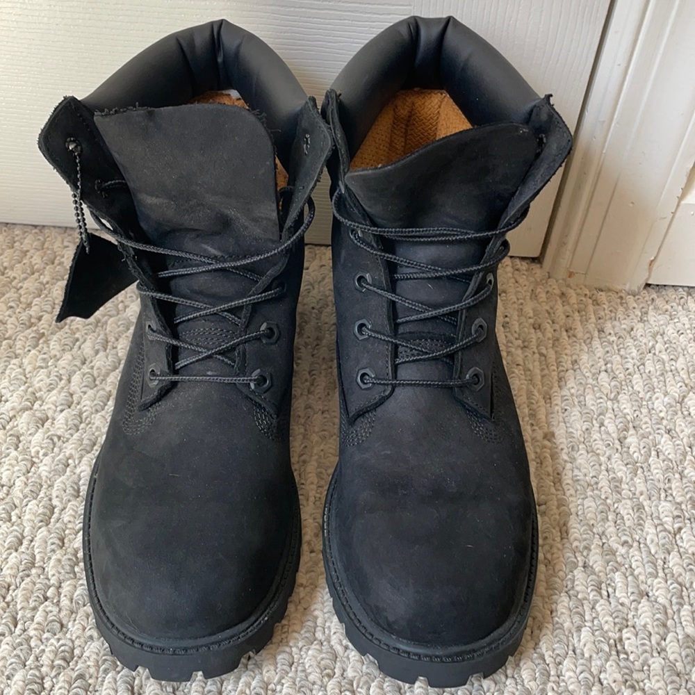 Black Timeberland Boots